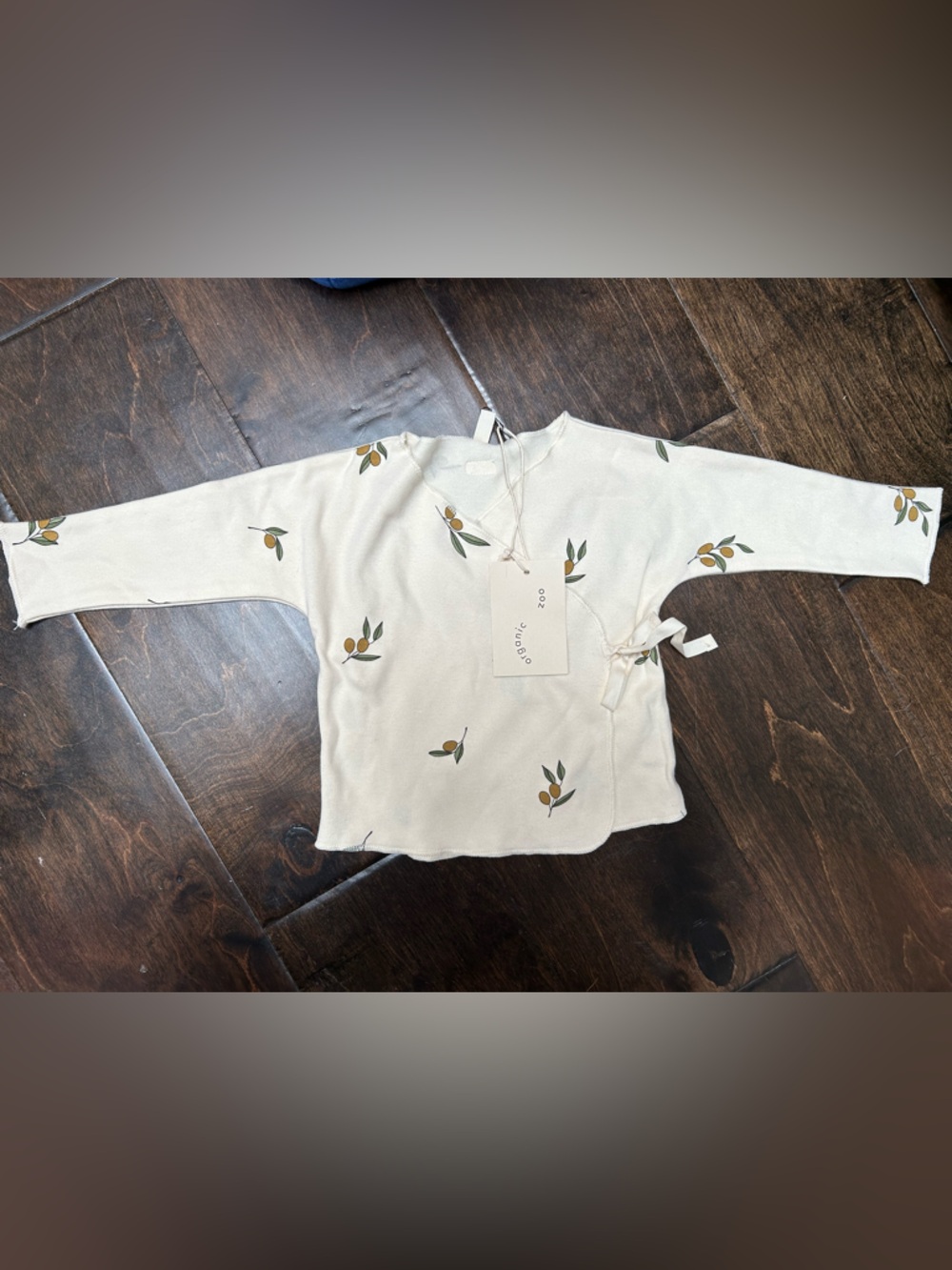 6-12 Months Organic Zoo Olive Garden Kimono Top